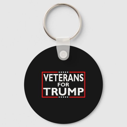 2024年トランプ大統領選挙退役軍人 キーホルダー (正面)