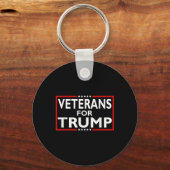 2024年トランプ大統領選挙退役軍人 キーホルダー (正面)