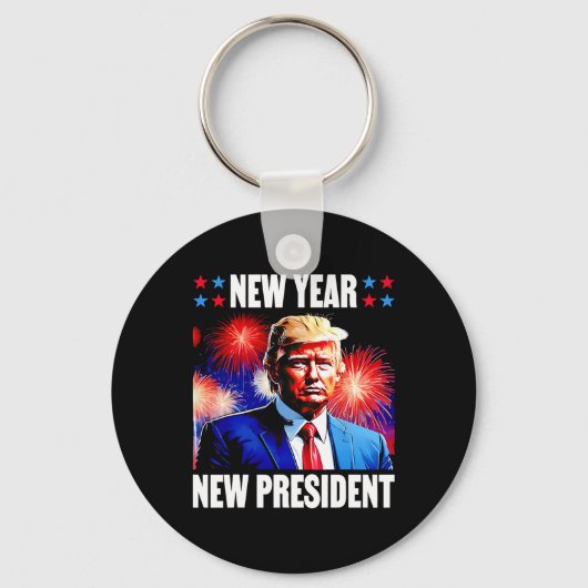 2024年トランプ新大統領 キーホルダー (正面)