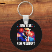 2024年トランプ新大統領 キーホルダー (正面)