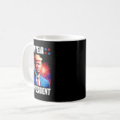 2024年トランプ新大統領 コーヒーマグカップ (正面左)