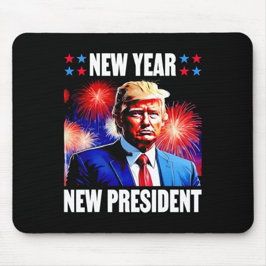 2024年トランプ新大統領 マウスパッド (正面)