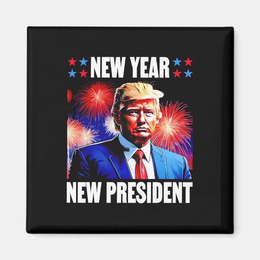 2024年トランプ新大統領 マグネット (正面)