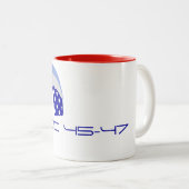 2024年トランプ総司令官2音式コーヒーマグ ツートーンマグカップ (正面右)