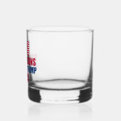 2024年トランプ選挙反対の共和党員 ウイスキーグラス (左)