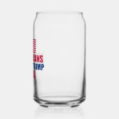 2024年トランプ選挙反対の共和党員 ガラス缶 (左)