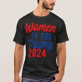 2024年トランプ選挙投票の女性 Tシャツ