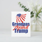 2024年トランプ選挙政治反対のグランパス ポストカード (スタンド正面)
