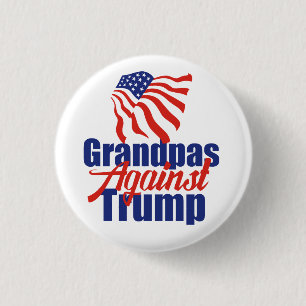 2024年トランプ選挙政治反対のグランパス 缶バッジ