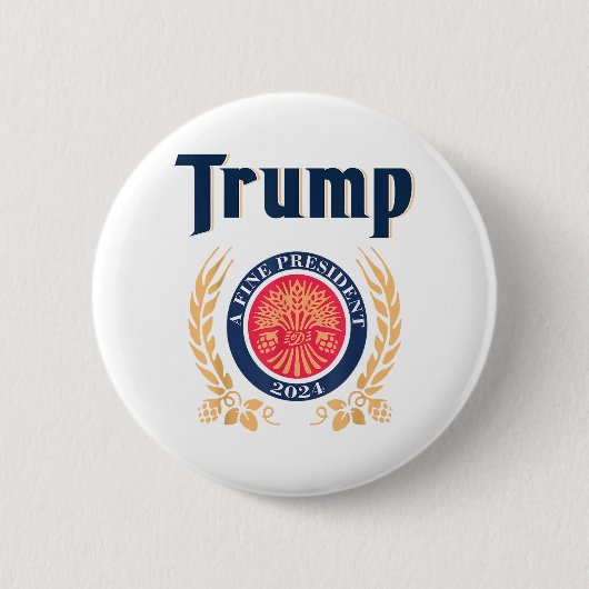 2024年トランプA素晴らし大統領 缶バッジ (正面)