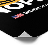 2024年ドおもしろいナルドトランプ大統領 ポスター (角)