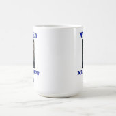 2024年ドナルド・トランプ大統領に指名手配 コーヒーマグカップ (中央)