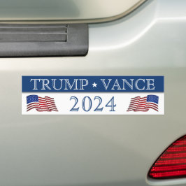 2024年ドナルド・トランプJD Vance バンパーステッカー