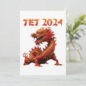2024年ドラゴンの年 ベトナムの新年 シーズンカード (スタンド正面)