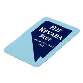 2024年ネバダブルーを反転 マグネット (左側)