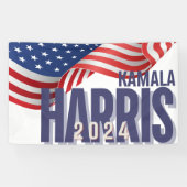 2024年ハリス選挙区 横断幕 (横)