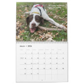 2024年ハート・カレンダーのポインタ25年 カレンダー (3月 2026)