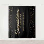 2024年バックドロップ卒業おめでとうクラス タペストリー (正面)