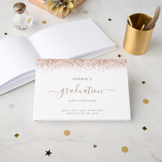 2024年バラ金ゴールドグリッター卒業会 ゲストブック (正面見開き)