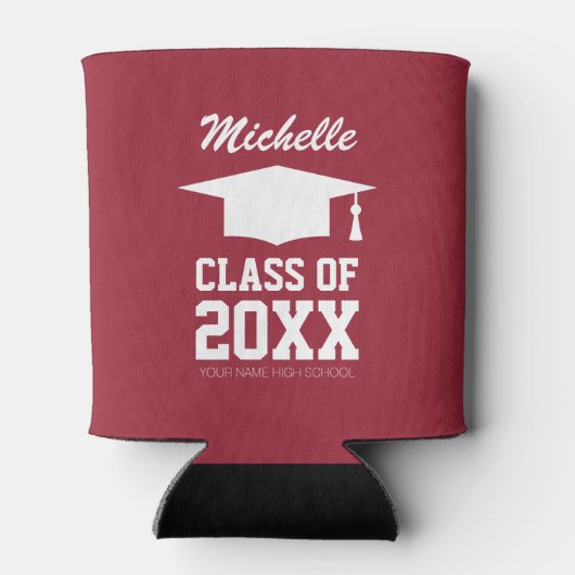 2024年パーソナライズされた卒業パーティーのクーラー缶 缶クーラー (裏面)