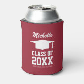 2024年パーソナライズされた卒業パーティーのクーラー缶 缶クーラー (缶裏面)