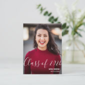 2024年パーソナライズされた大学院写真研究科名 案内ポストカード (スタンド正面)