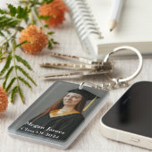 2024年パーソナライズされた大学院生の写真名クラス キーホルダー (正面右)