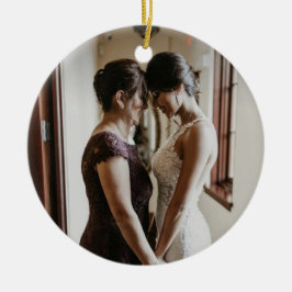 2024年パーソナライズされた新婦の母 セラミックオーナメント