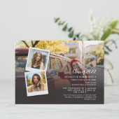 2024年フォトコラージュ卒業パーティー 招待状 (スタンド正面)