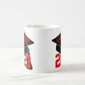 2024年ブラックグラードキャップレッドクラス コーヒーマグカップ (中央)