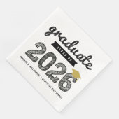 2024年ブラックスケッチはっきりした卒業パーティーのクラス (コーナー)