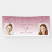 2024年ブルゴーニュグリッター2写真卒業 横断幕 (横)