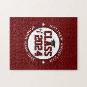 2024年ブルゴーニュ大学院卒業 ジグソーパズル (横)