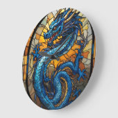 2024年ブルードラゴン ラージ壁時計 (傾斜)