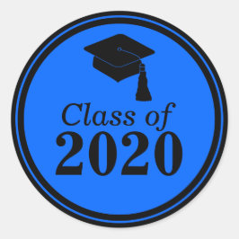 2024年ブルーブラック卒業クラス ラウンドシール