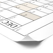 2024年プランナーオフィス団体や組織カレンダー ポスター (コーナー)