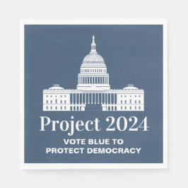 2024年プロジェクト民主化投票 スタンダードランチョンナプキン