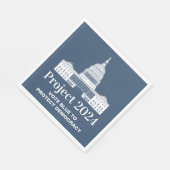 2024年プロジェクト民主化投票 スタンダードランチョンナプキン (角)