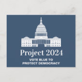 2024年プロジェクト民主化投票 ポストカード (正面)