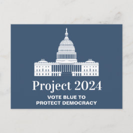 2024年プロジェクト民主化投票 ポストカード