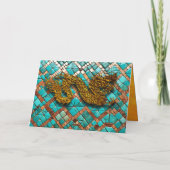 2024年ベトナムの黄金のドラゴン年モザイクGC シーズンカード (裏面)