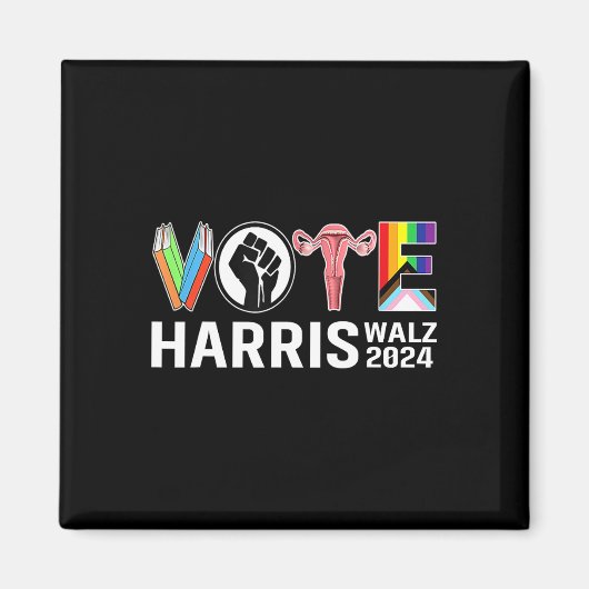 2024年ホイマー投票書生殖Lgbt マグネット (正面)