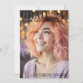 2024年マガモダンジンオーバーレイ卒業 案内状 (正面)