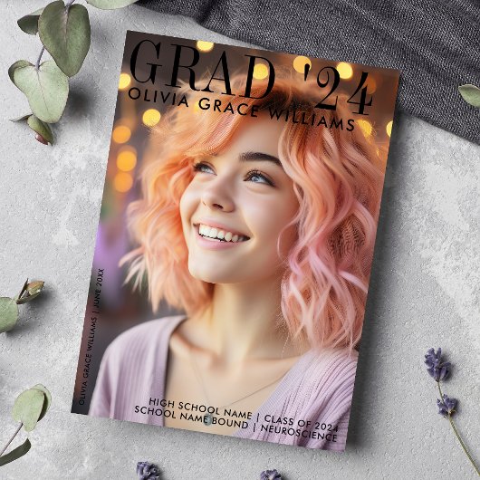 2024年マガモダンジンオーバーレイ卒業 案内状