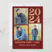 2024年マルーン大学院プリント可能クラス 招待状 (正面)