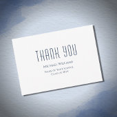 2024年ミニマリストの卒業クラス サンキューカード