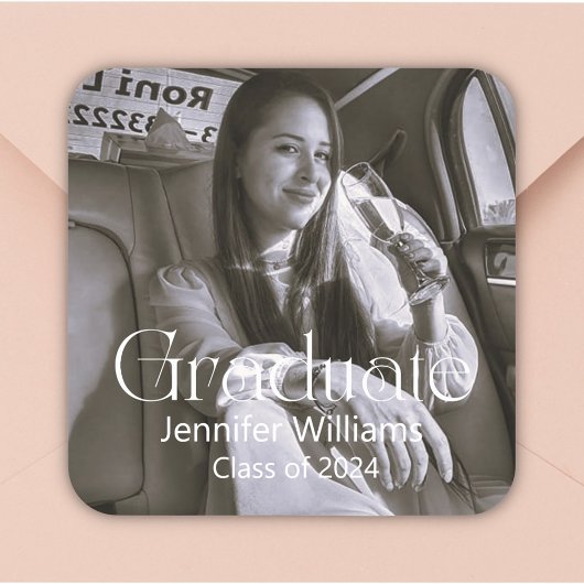 2024年モダンタイポグラフィ大学院写真科 スクエアシール