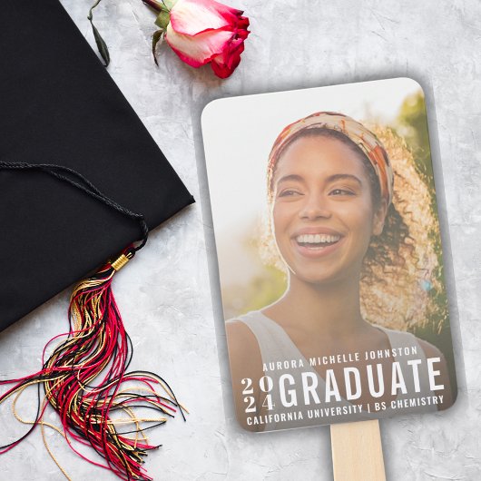 2024年モダン卒業タイポグラフィクラス |写真 ハンドファン