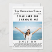 2024年ユニーク新聞学級 案内状 (正面)