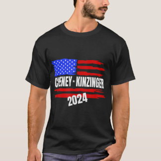 2024年リズ・チェニー・アダム・キンジンガー大統領就任 Tシャツ